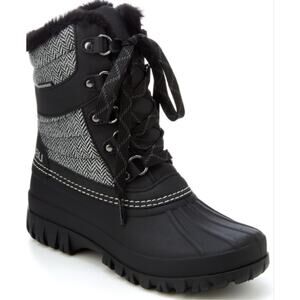 NEW Jambu Women's Casey Waterproof Mid Calf Boot Charcoal Black Size 11M